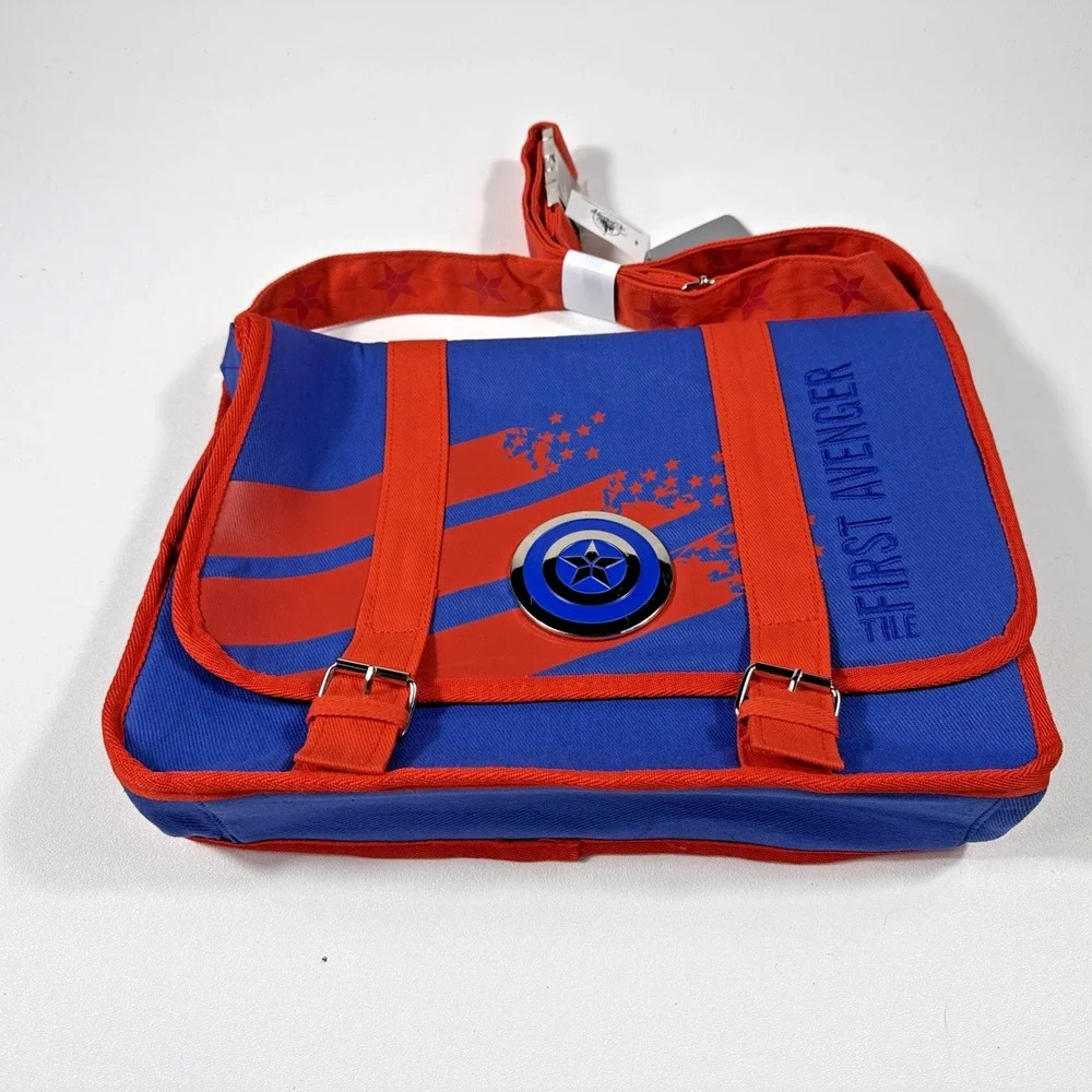 Rare Captain America Messenger Bag | The First Avenger Crossbody Laptop Bag